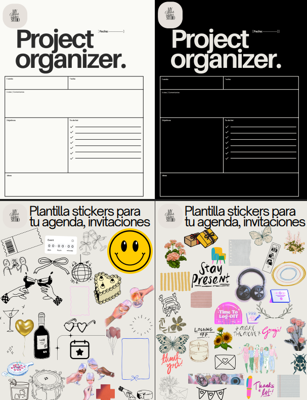 👉Kit digital para organizar eventos con estilo -by 𝐦𝐲 𝐦𝐚𝐭𝐜𝐡 𝐦𝐚𝐤𝐞𝐫 𝐬𝐭𝐮𝐝𝐢𝐨